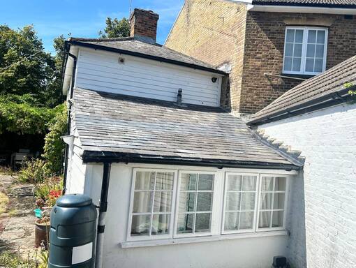 Griston Roofing Services 17 This is a photo of a roof needing repair in Griston